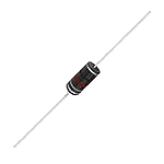 22μH Molded choke Axial 3.3 Ohm 190 mA By Bourns Small as a 1/8W Resistor