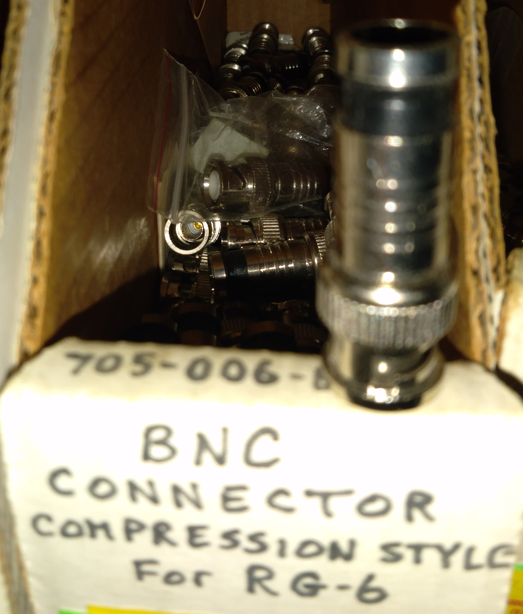 BNC compression style for rg6