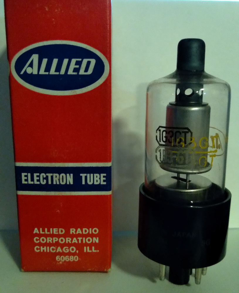 1G3GT / 1B3GT vacuum tube high voltage rectifier